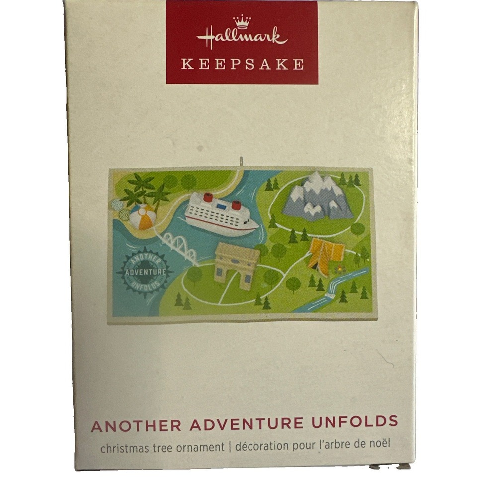 2024 Hallmark Keepsake "Another Adventure Unfolds" Ornament New In Box